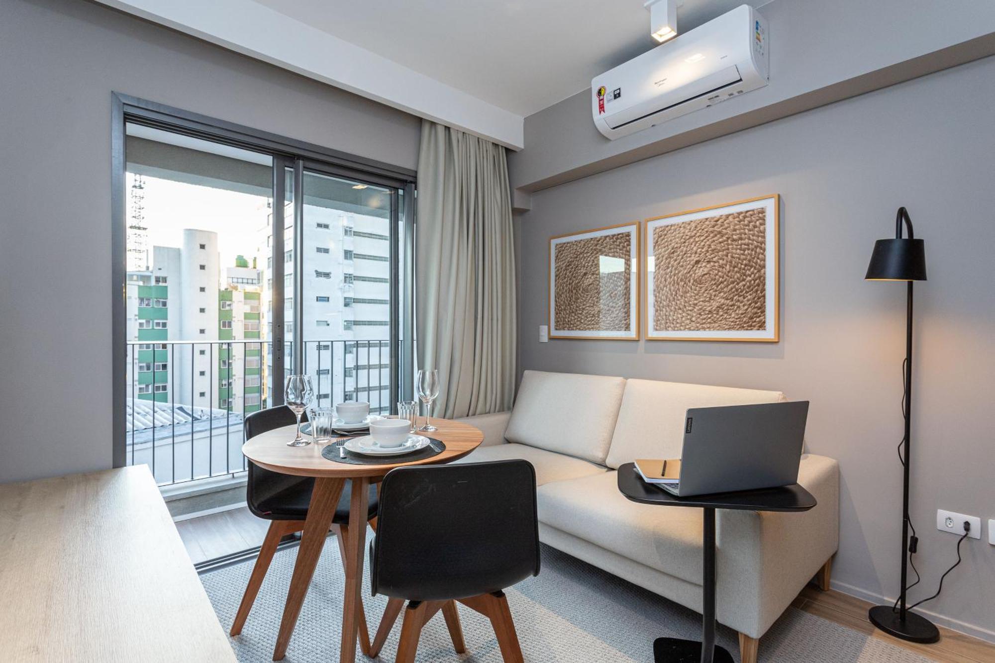 Apartamentos Proximos Ao Masp E A Metros Da Estacao Consolacao E Avenida Paulista - Next Haddock São Paulo Exteriér fotografie